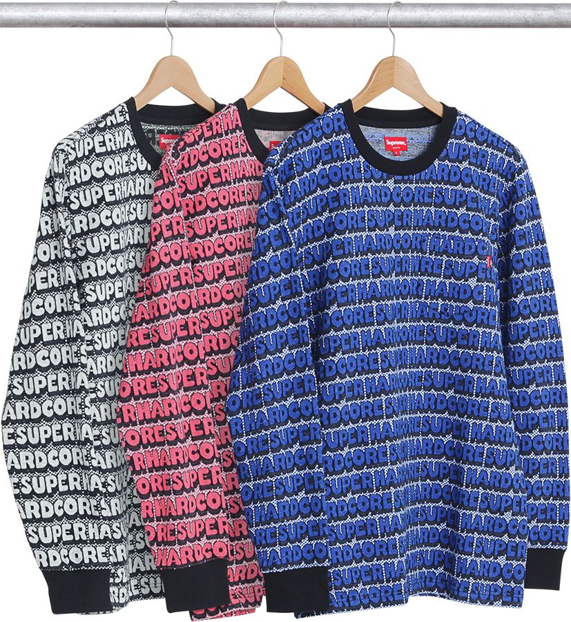 supreme Acid Wash Arc Logo L/S Tee ロンT Spring/Summer 2017 Preview – Supreme