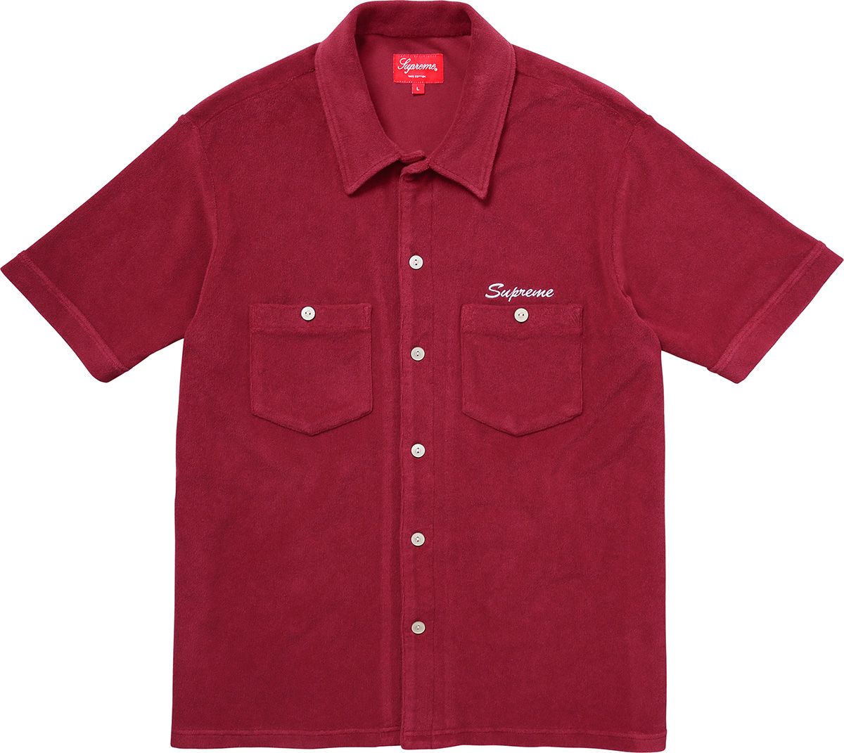 Supreme terry shirt シャツ バーガンディ M Spring/Summer 2017 Preview – Supreme