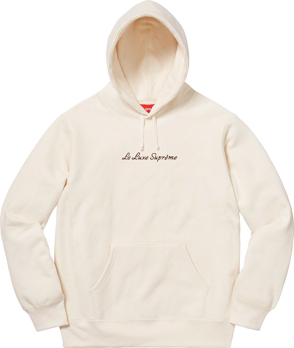 パーカー M  Le Luxe Hooded Sweatshirt natural Spring/Summer 2019 Preview – Supreme