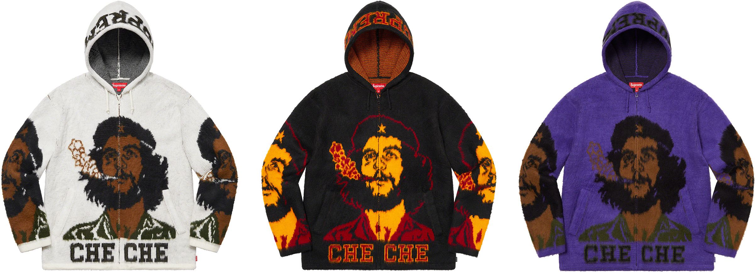 トップス Supreme 21ss Che Hooded Zip Up Sweater Spring/Summer 2021 Preview – Supreme