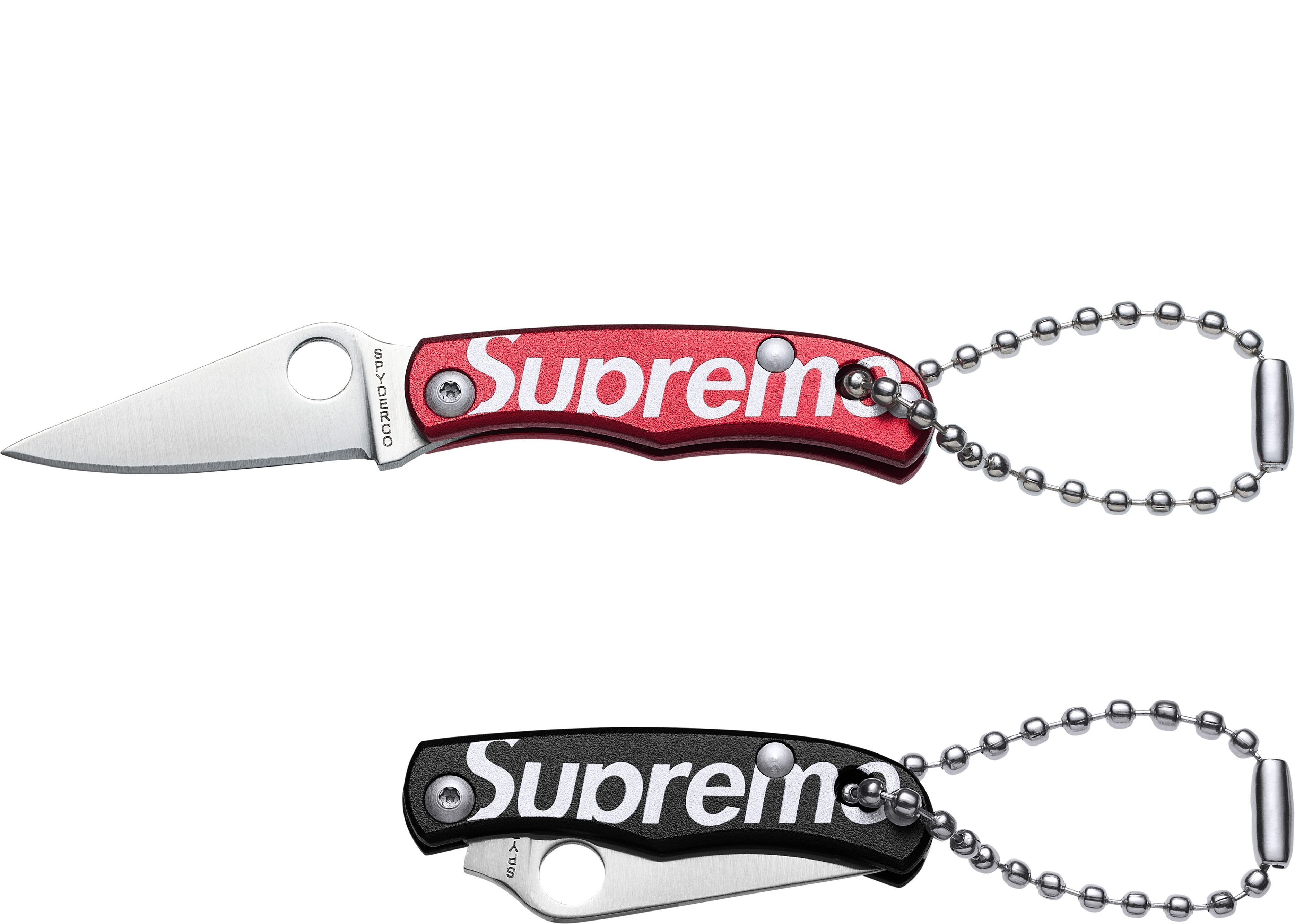 21FW Supreme Bottle Opener Keychain 赤 黒 Supreme Bottle Opener Webbing Keychain Red Men's - FW21 - US