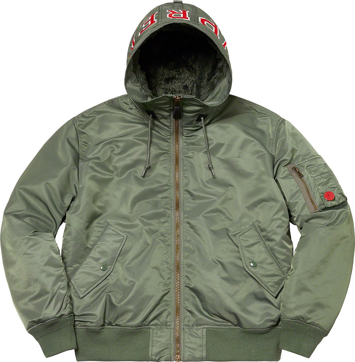 新品 Supreme × GOODENOUGH × ALPHA MA-1 JKT