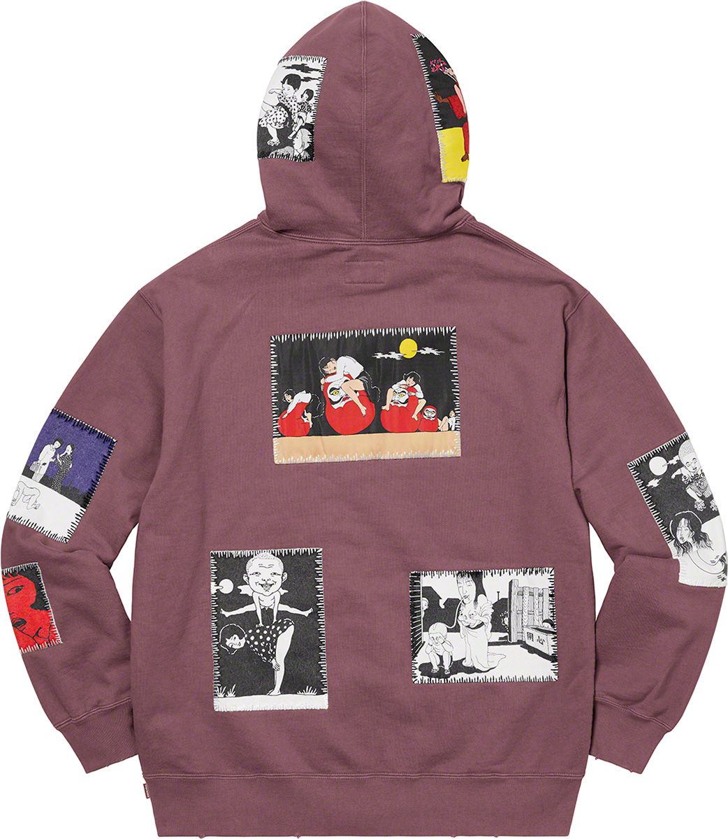 トップス Supreme x Toshio Saeki Distressed Hoodie Fall/Winter 2020 Preview – Supreme