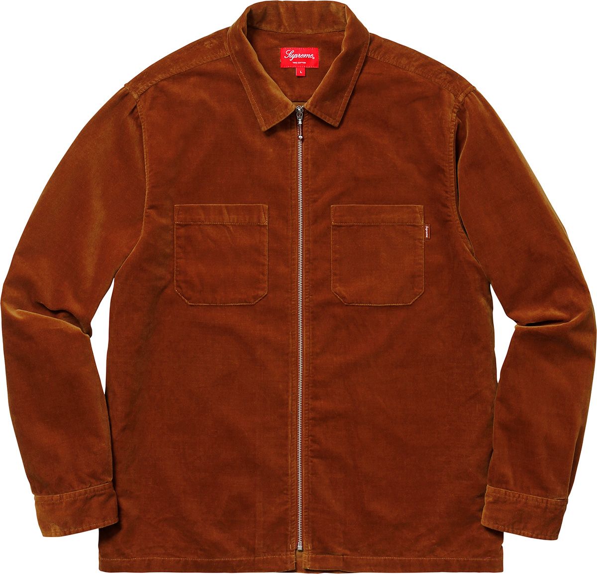 トップス Supreme 18SS Velvet Zip Up Shirt Spring/Summer 2018 Preview – Supreme