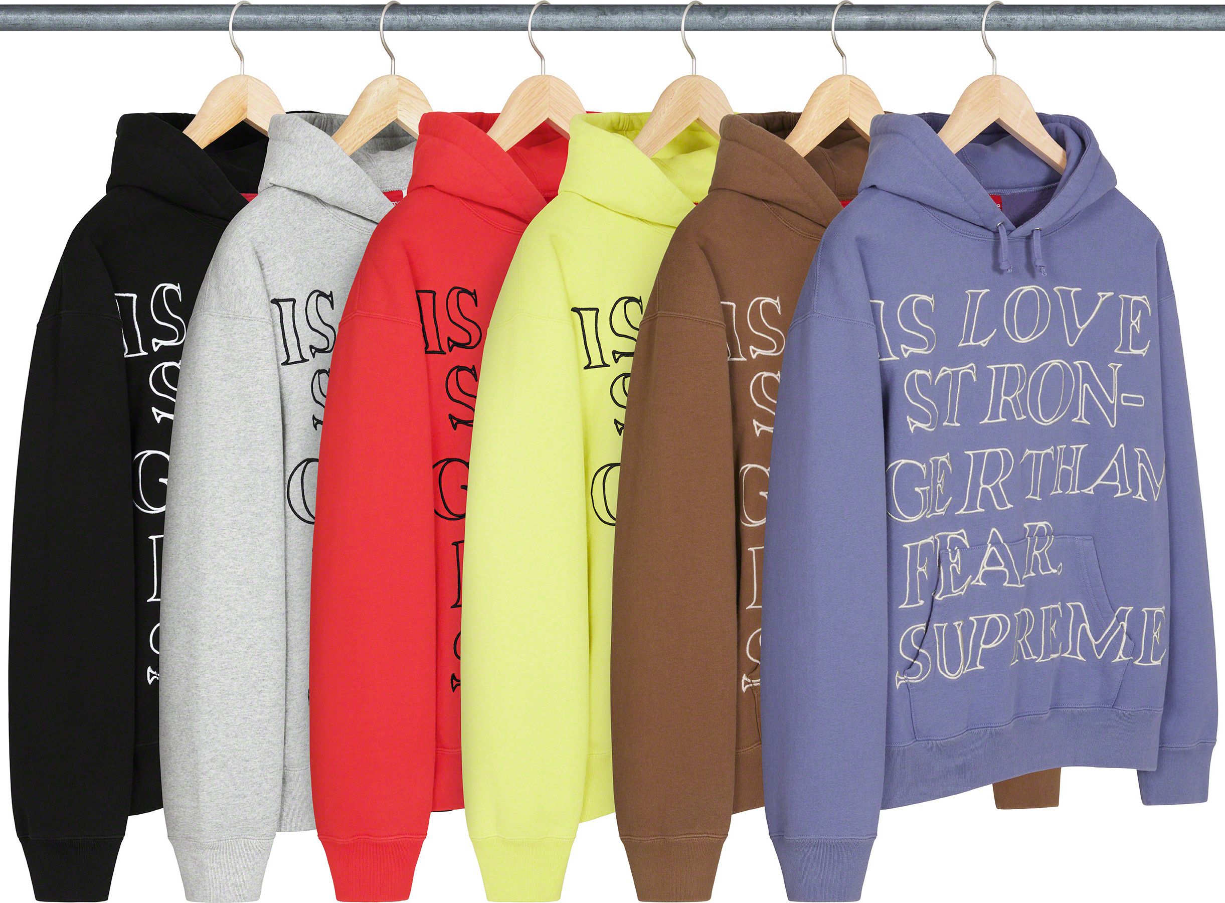 Supreme Stronger Than Fear フーディ Spring/Summer 2023 Preview – Supreme