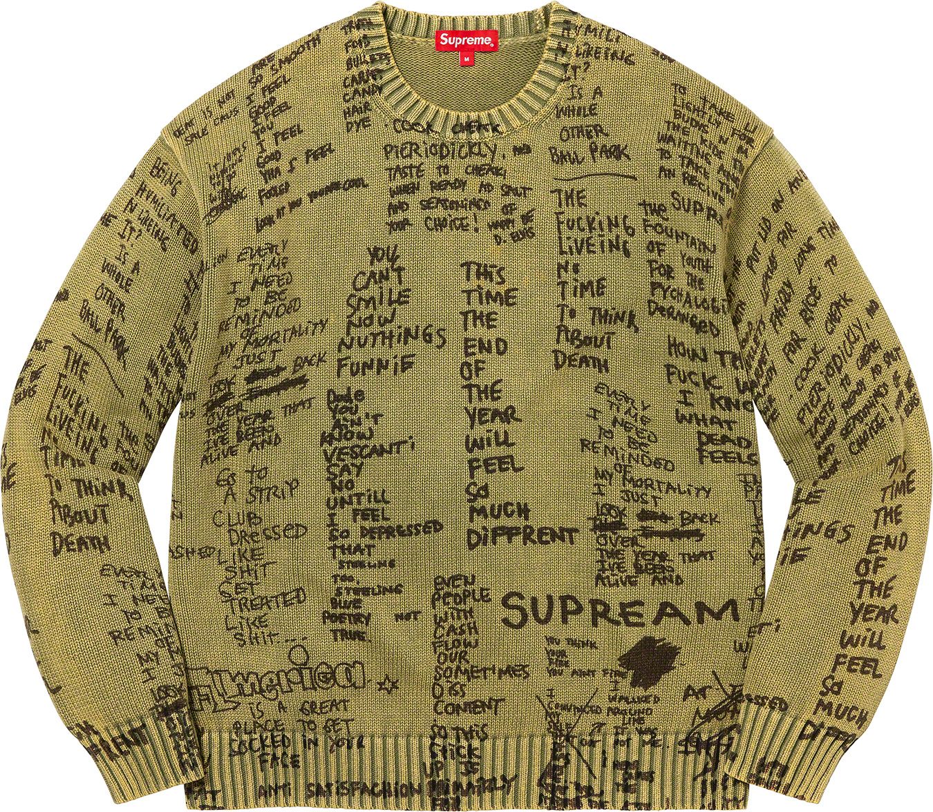Supreme Gonz Poems Sweater シュプリーム Spring/Summer 2023 Preview – Supreme