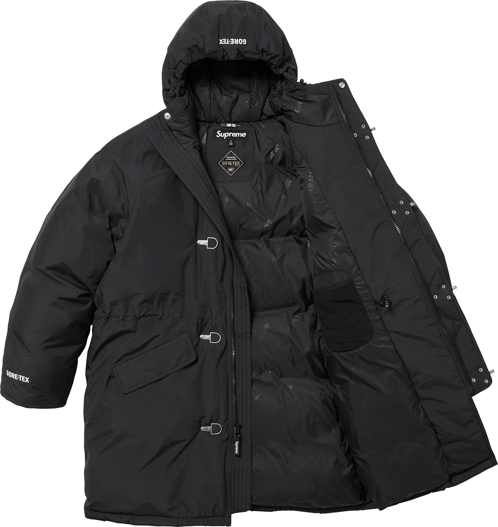 ☆☆☆ Supreme GORE-TEX 700-Fill Down M Supreme GORE-TEX 700-Fill Down Parka (FW22) Olive Men's - FW22 - US