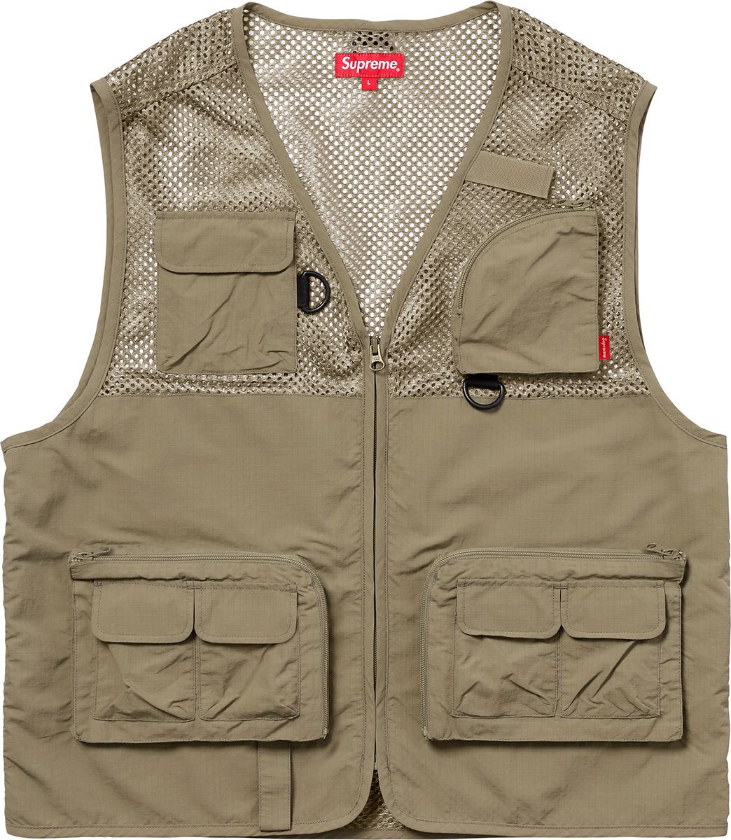 Supreme シュプリーム　18ss MeshCarvgo Vest Lサイズ Spring/Summer 2018 Preview – Supreme