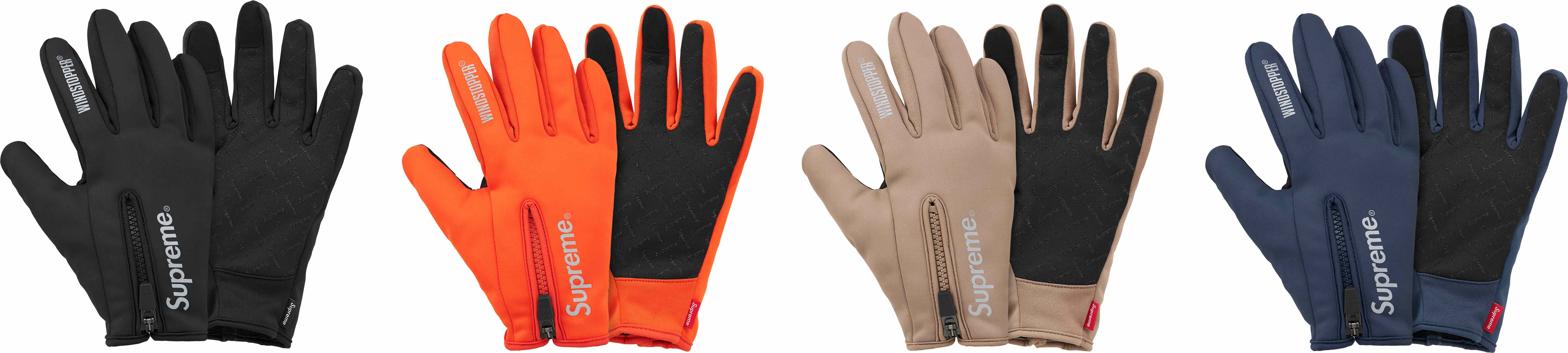 小物 SUPREME 21AW WINDSTOPPER Gloves WINDSTOPPER® Gloves - fall/winter 2021 - Supreme