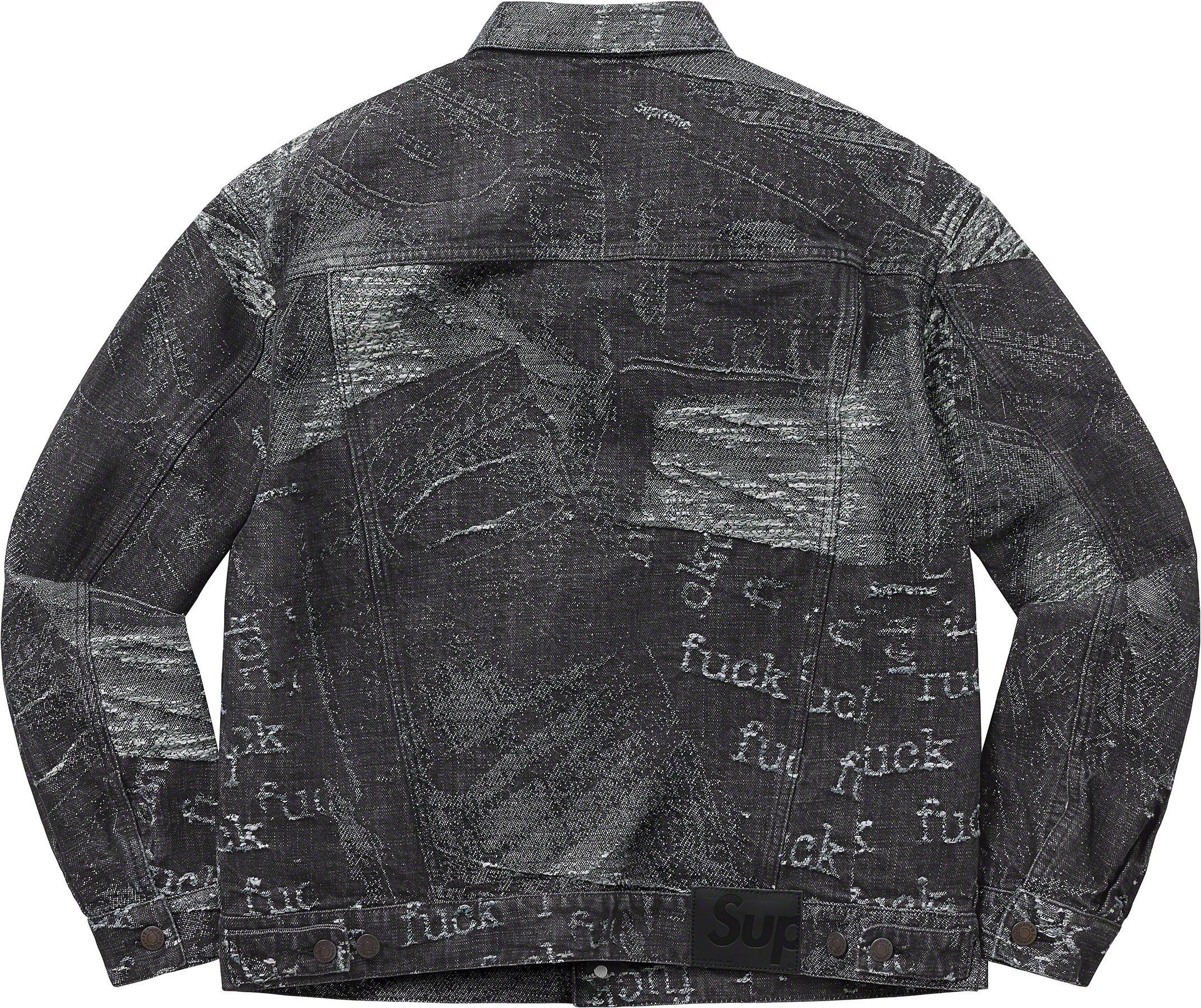 Supreme Archive Denim Jacquard Trucker 【公式通販】