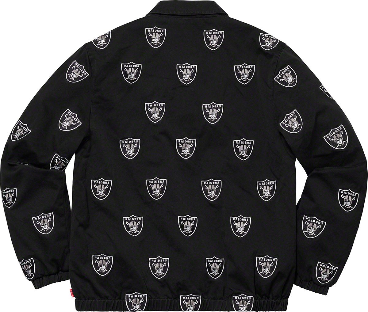 未使用 Supreme NFL Raiders ハリントンジャケット レイダース Spring/Summer 2019 Preview – Supreme