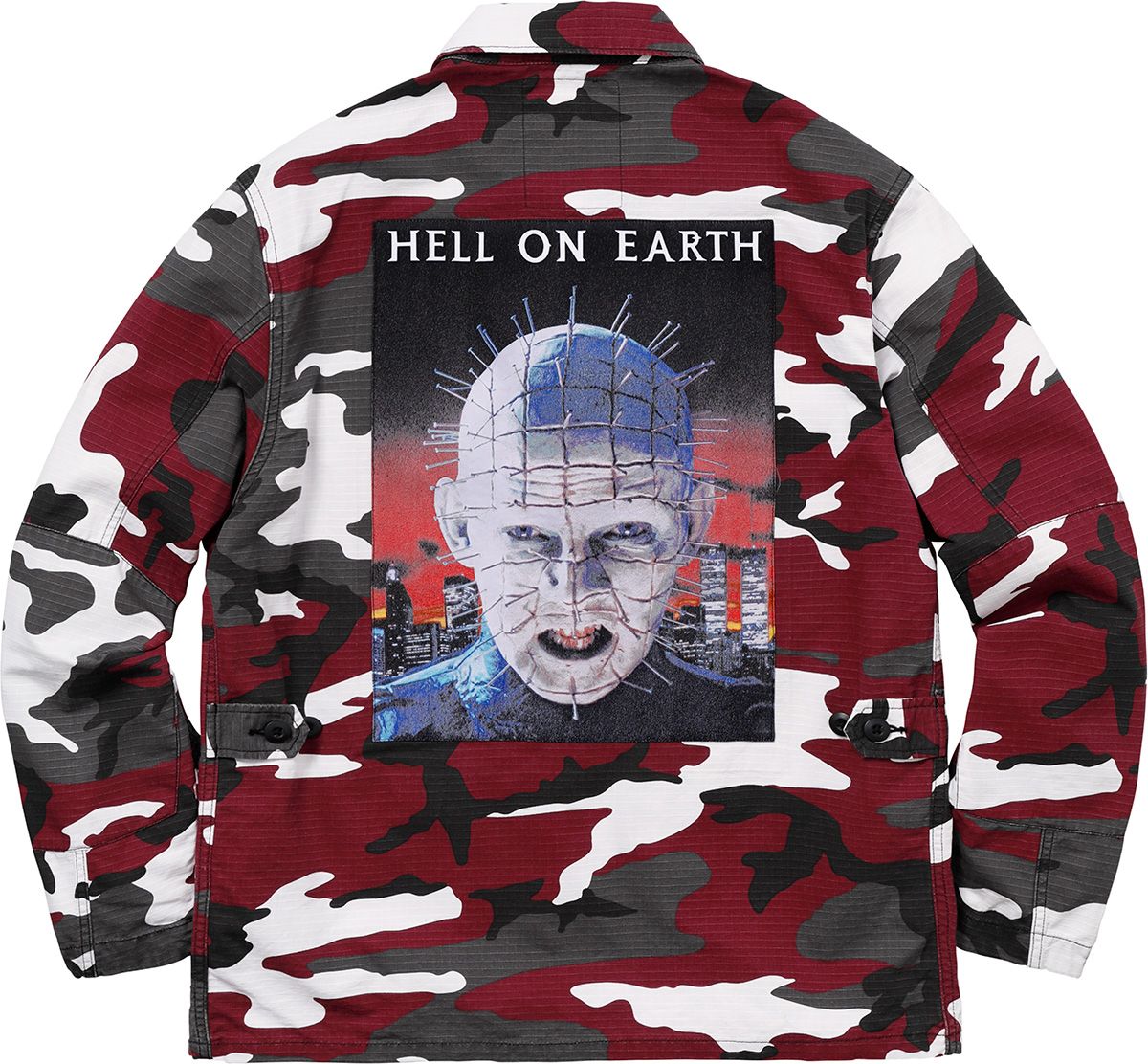 ジャケット・アウター Supreme Hellraiser BDU Shirt 18SS Supreme Hellraiser BDU Shirt Black Men's - SS18 - US