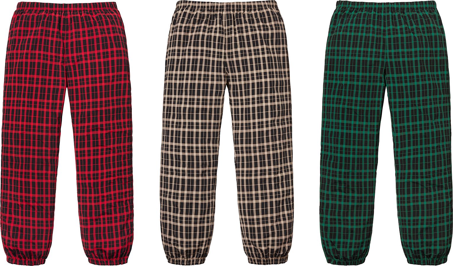 パンツ Supreme 18AW Nylon Plaid Track Pants M Fall/Winter 2018 Preview – Supreme