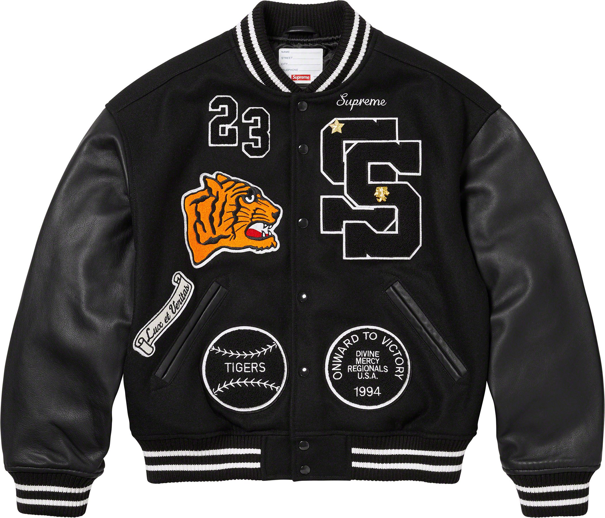 Supreme レターマン ヴァーシティ ジャケット Fall/Winter 2023 Preview – Supreme