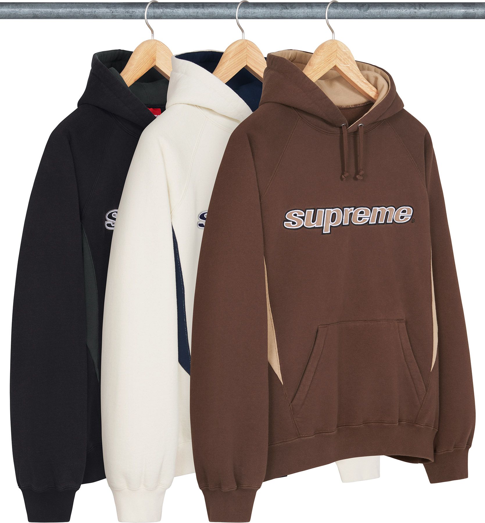 Supreme S Logo Hooded ツノ ブラウン L Supreme S Logo Hoodie | Brown | FARFETCH