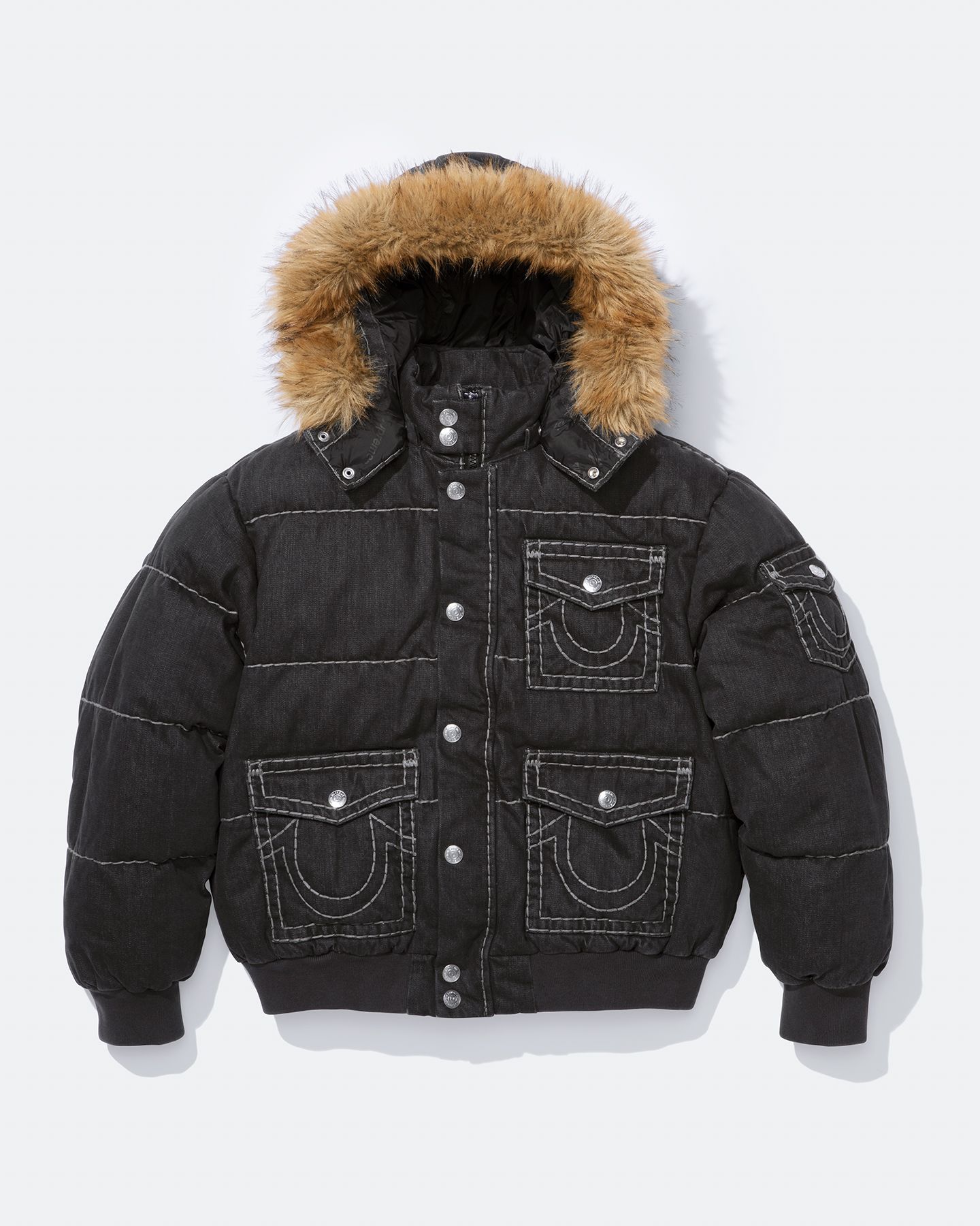 ジャケット・アウター Supreme/True Religion Puffer Jacket Buy Supreme x True Religion Puffer Jacket 'Dirty Indigo' - FW25J64
