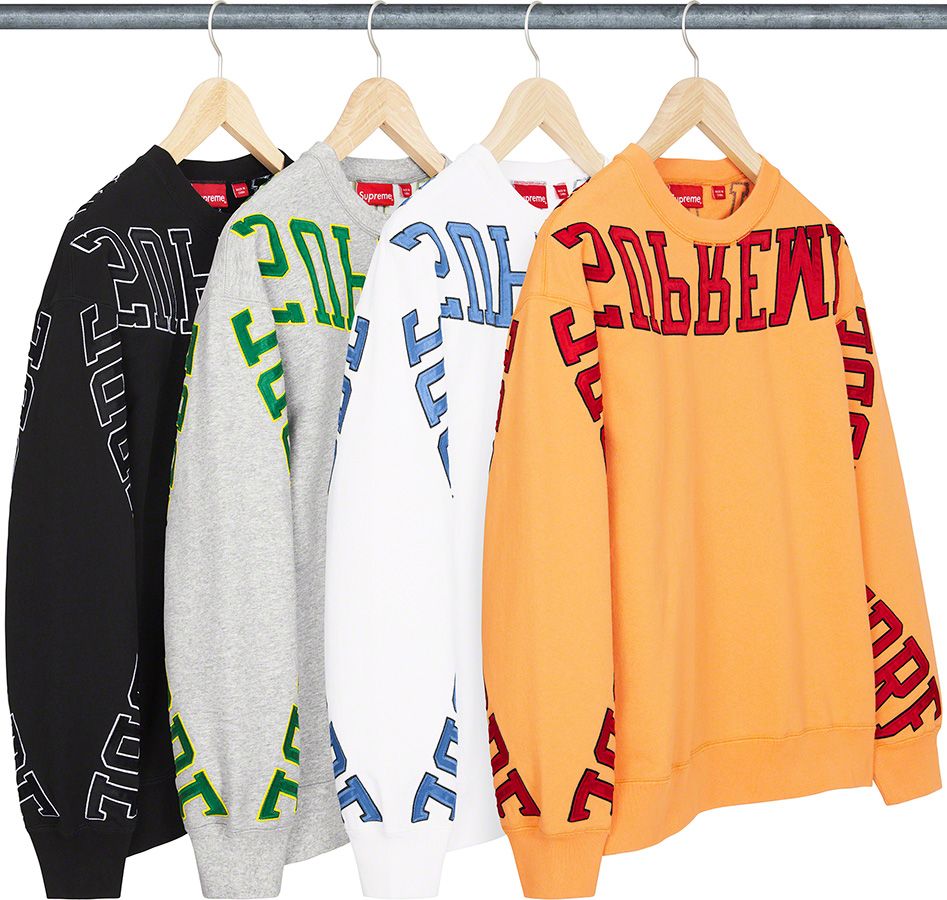 スウェット Supreme Multi Arc Crewneck Spring/Summer 2022 Preview – Supreme