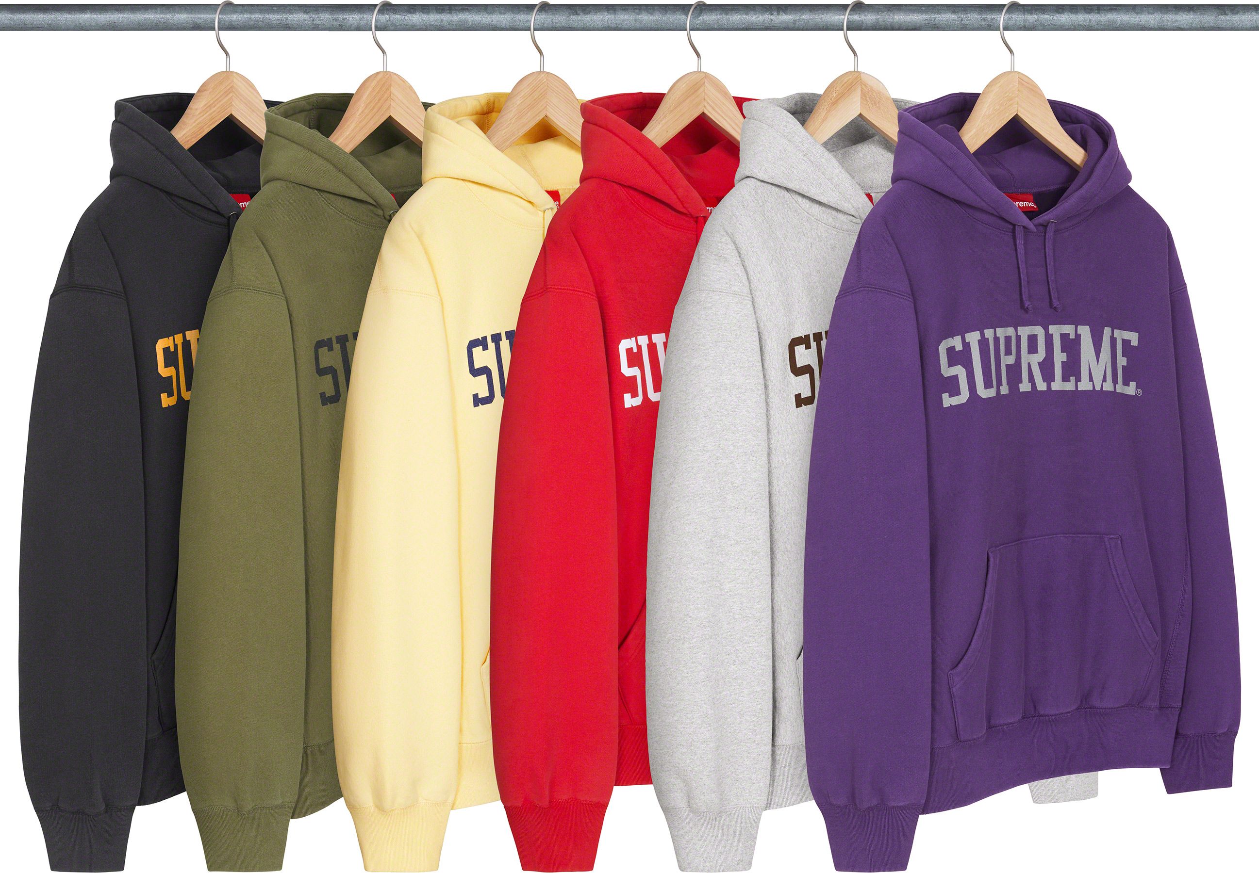シュプリーム 23AW Varsity Hooded Sweatshi 中古・古着通販】SUPREME (シュプリーム) 23AW Varsity Hooded