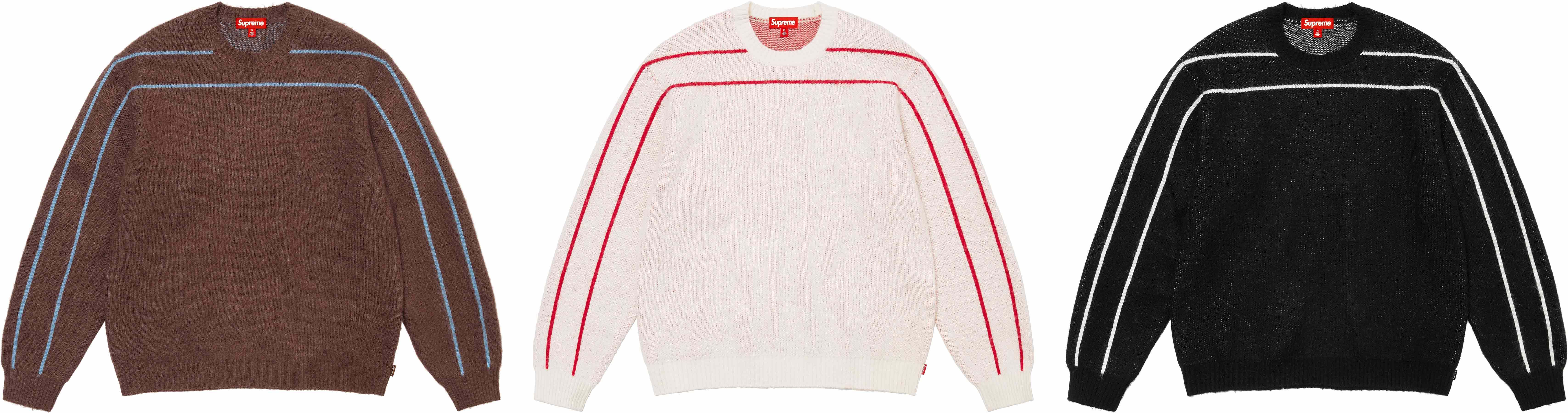 トップス Supreme 2024FW  White Sweater Fall/Winter 2024 Preview – Supreme