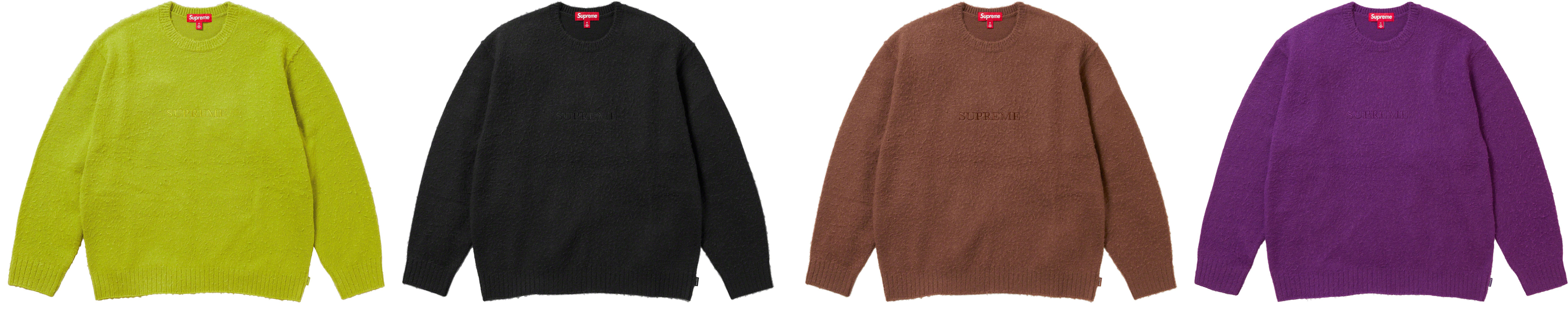 トップス Supreme 23AW Pilled Sweater XL Fall/Winter 2023 Preview – Supreme
