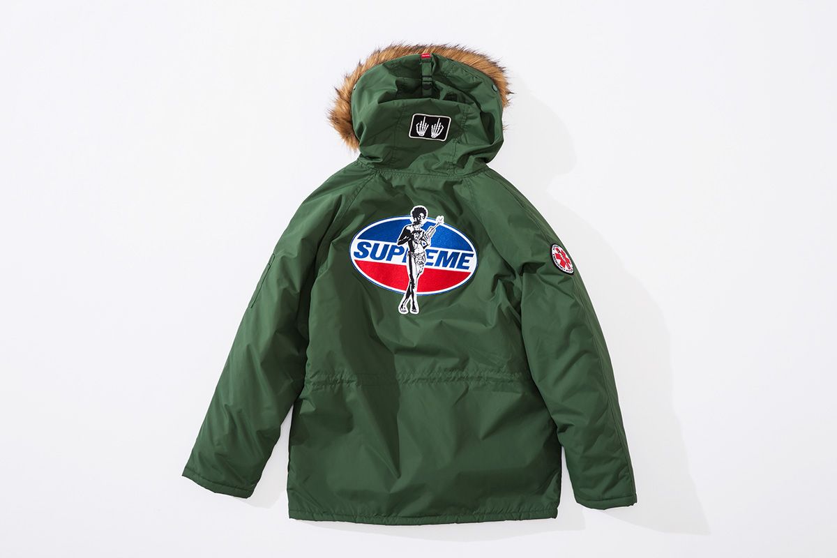 SUPREME hystericglamor N- 3B Parka グリーン Supreme/HYSTERIC GLAMOUR – Gallery – Supreme
