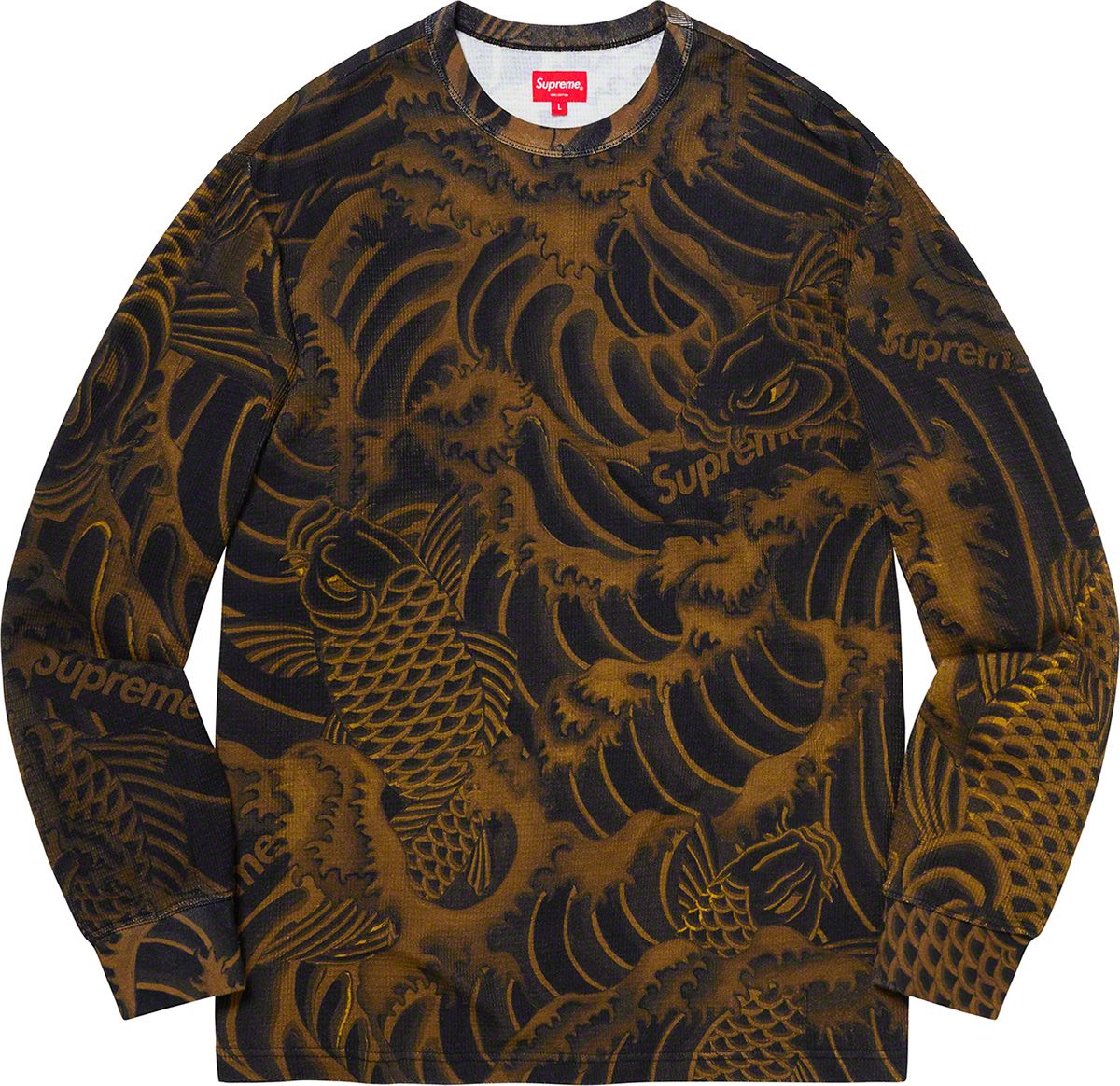 トップス SUPREME Waves LS Top Spring/Summer 2020 Preview – Supreme