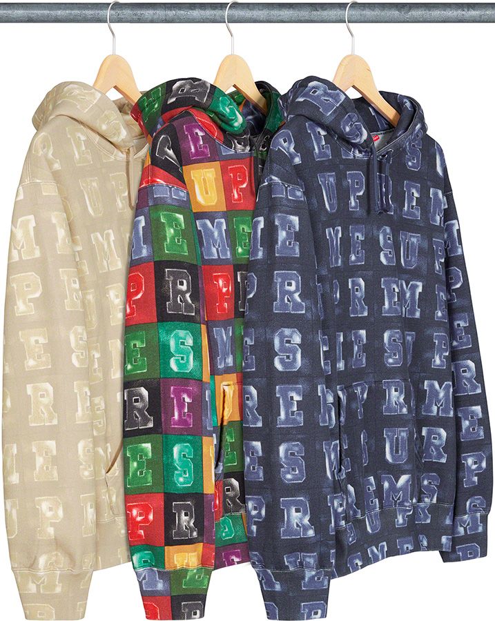 【美品】supreme Blocks Hooded Sweatshirt Fall/Winter 2020 Preview – Supreme
