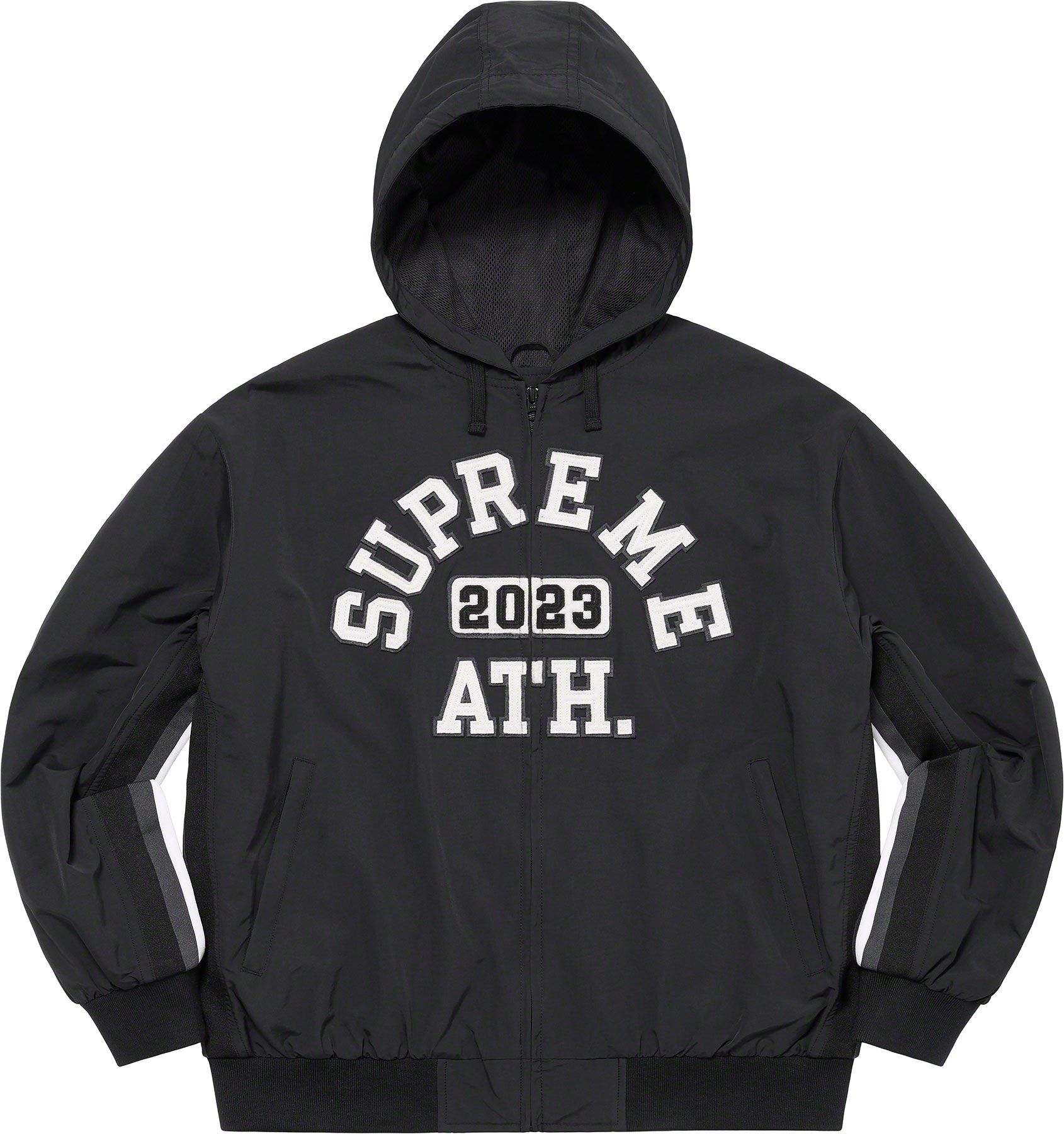 ジャケット・アウター Supreme Applique Hooded Track Jacket Spring/Summer 2023 Preview – Supreme