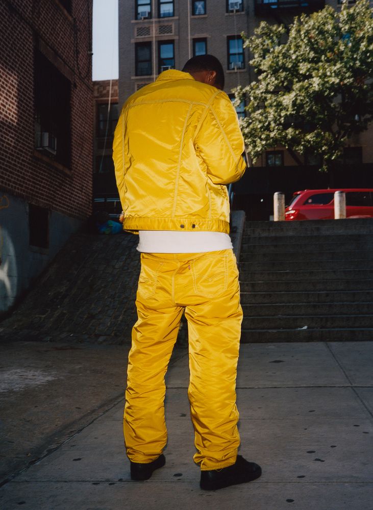 じ*ん様 Supreme Levi’s Nylon Pant yellow Supreme x Levi's Fall/Winter 2019 Collection Info | Hypebeast