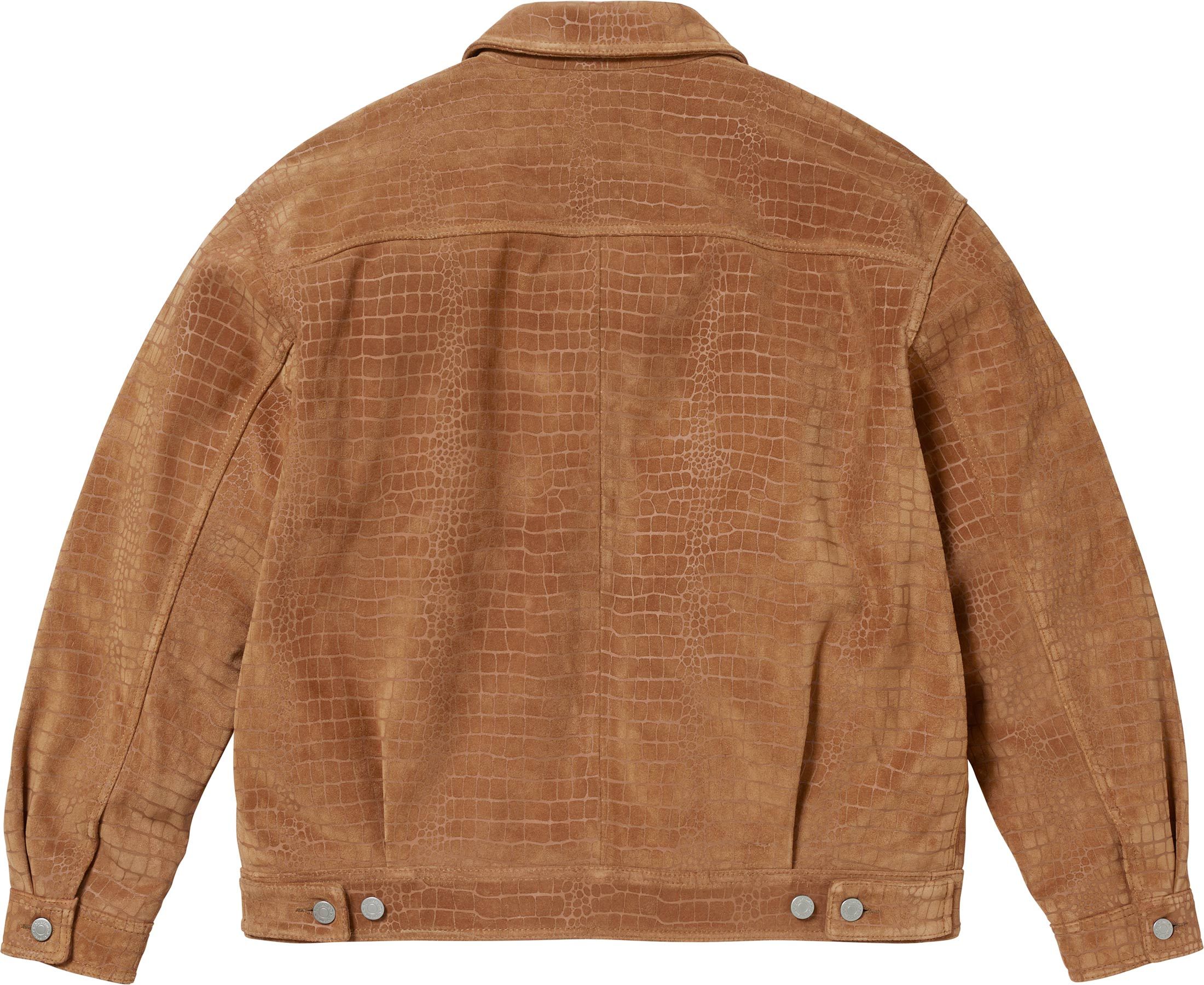 ジャケット・アウター Supreme Suede Work Jacket Croc S Fall/Winter 2024 Preview – Supreme