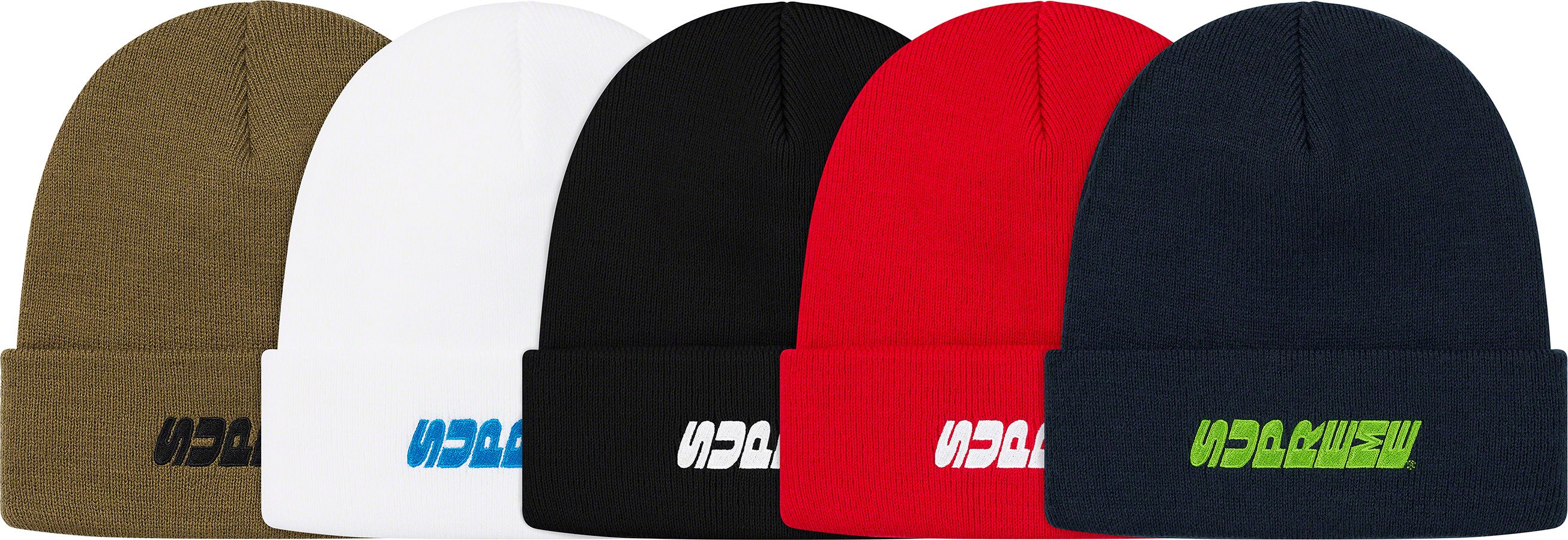 帽子 Supreme - Stripe Speckle Beanie Fall/Winter 2019 Preview – Supreme