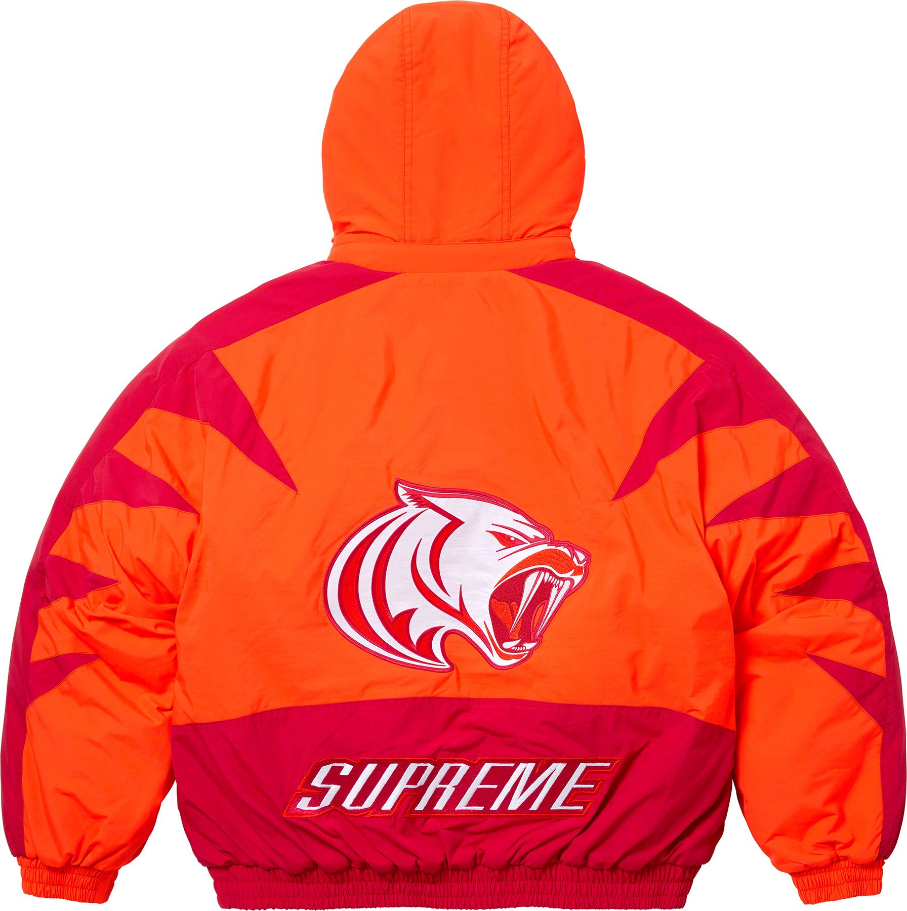 ジャケット・アウター Supreme Wildcat Sideline Puffer Jacket Supreme Wildcat Sideline Puffer Jacket Grey Men's - FW23 - US