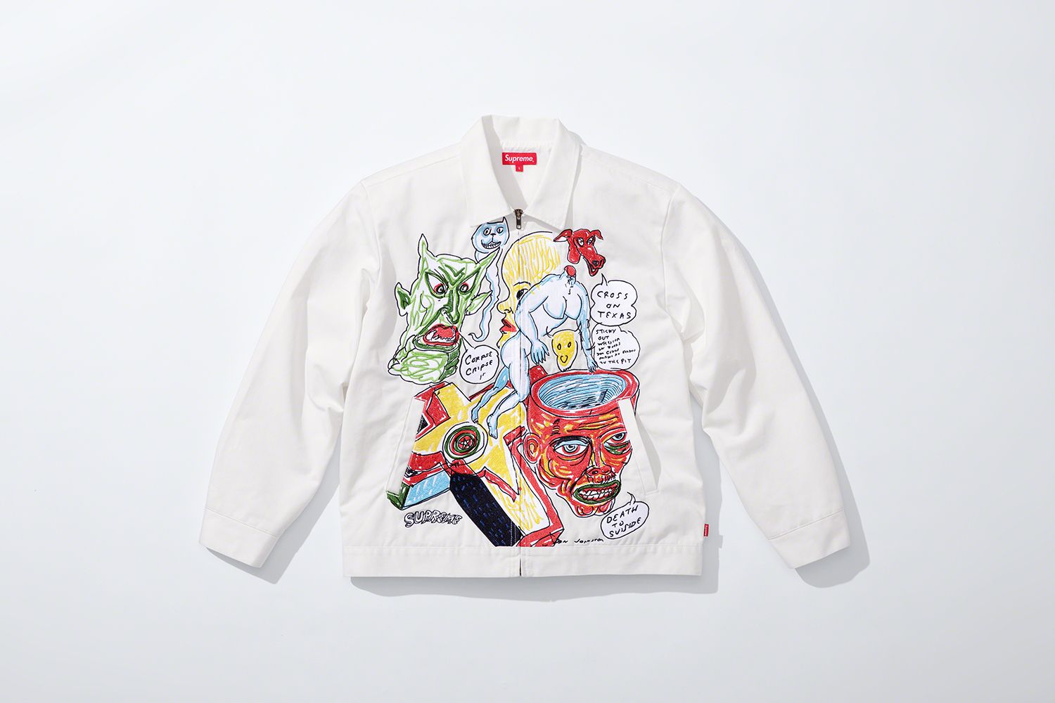 d*4様 supreme Daniel Johnston jacket Daniel Johnston for Supreme – Gallery – Supreme