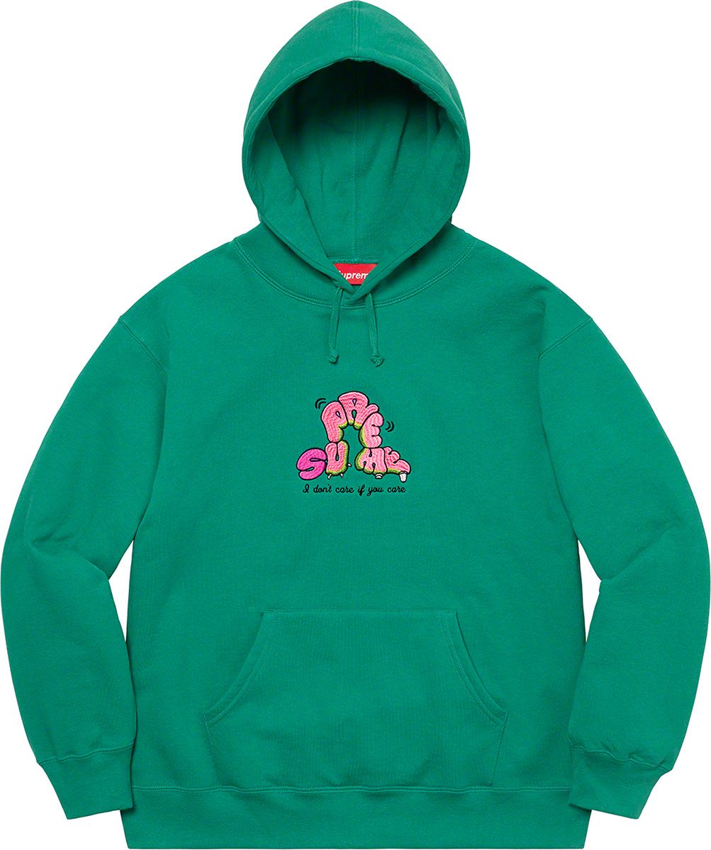 Supreme Don’t Care Hooded Sweatshirt　L Spring/Summer 2021 Preview – Supreme