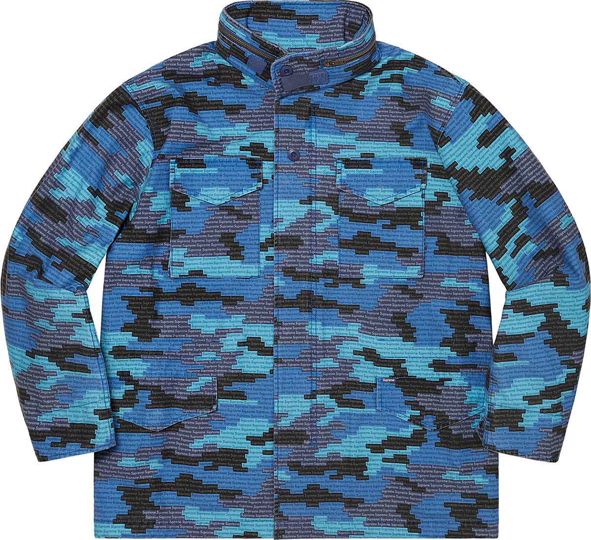 ジャケット・アウター Supreme Logo Camo M-65 Jacket Spring/Summer 2021 Preview – Supreme