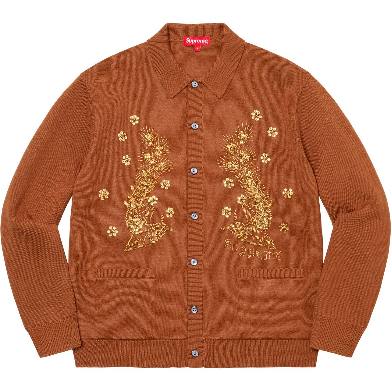 【希少】Supreme Beaded Applique Cardigan L Spring/Summer 2023 Preview – Supreme
