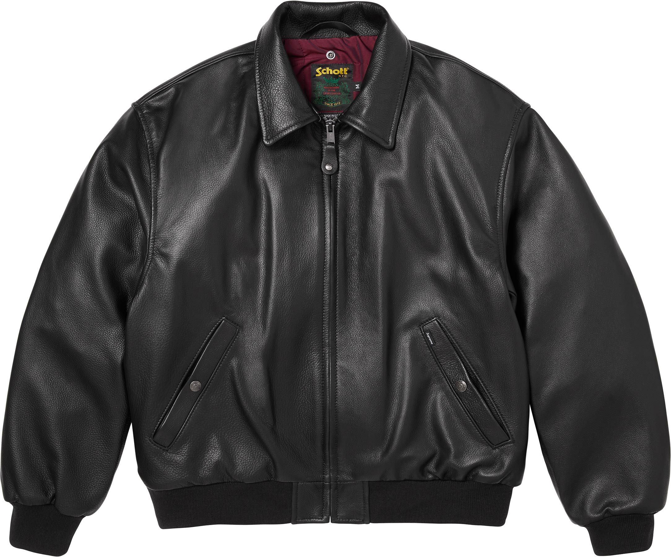 ジャケット・アウター Supreme Schott Shearling Collar Jacket Spring/Summer 2026 Preview – Supreme