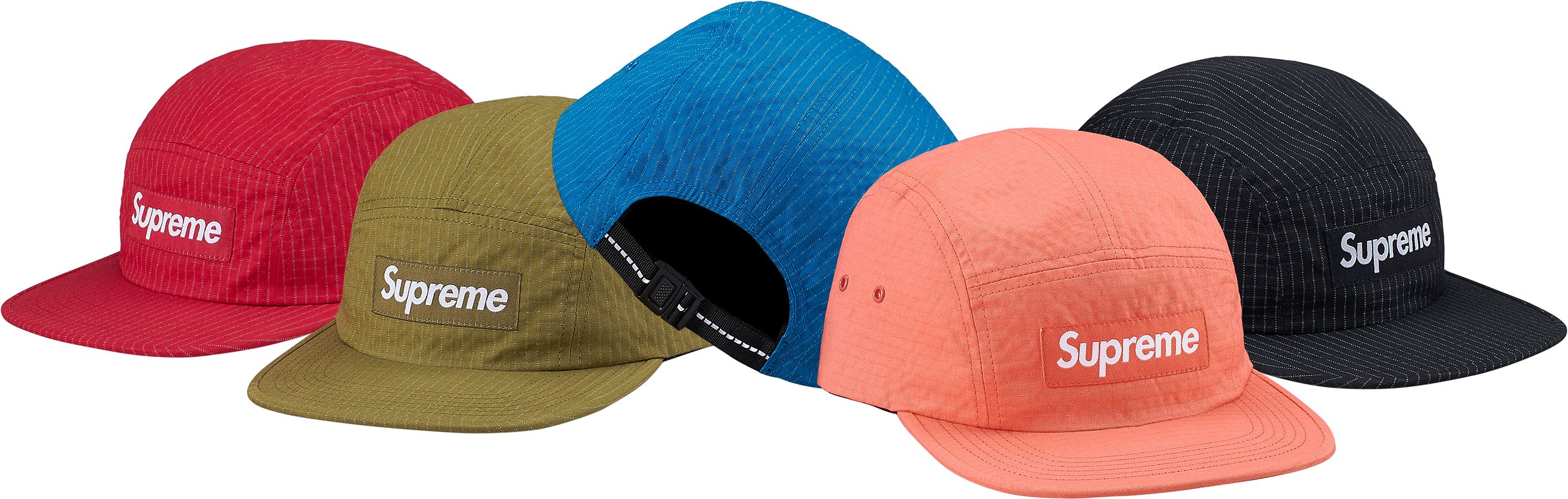 帽子 Supreme 2017 Gonz Heads Camp Cap Casquette de camping Supreme Gonz Heads Blanc de la Collection