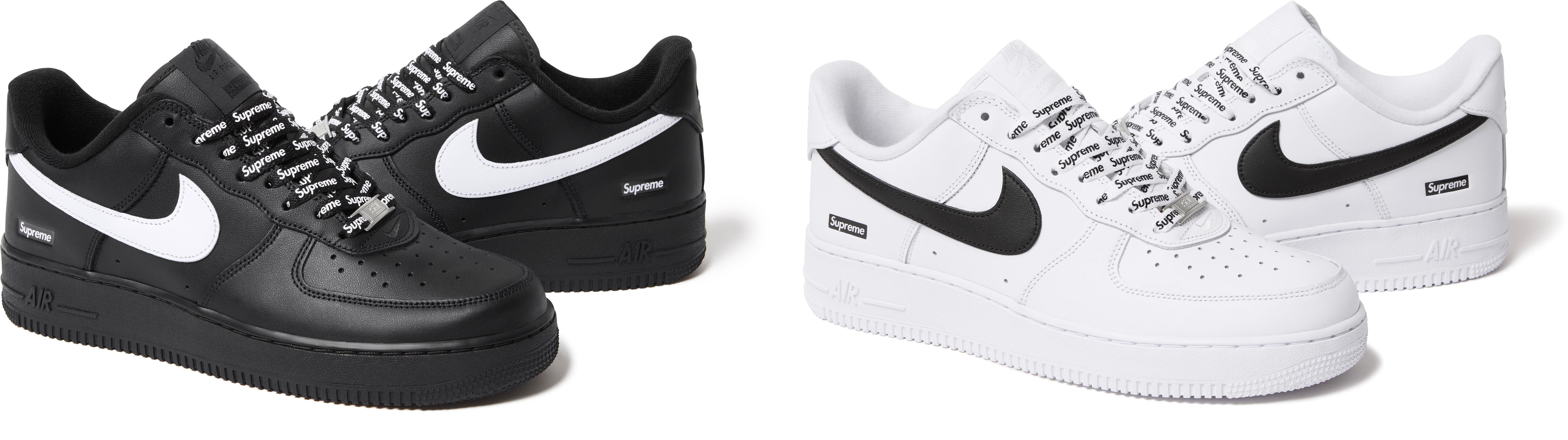 air force 1 x supreme restock