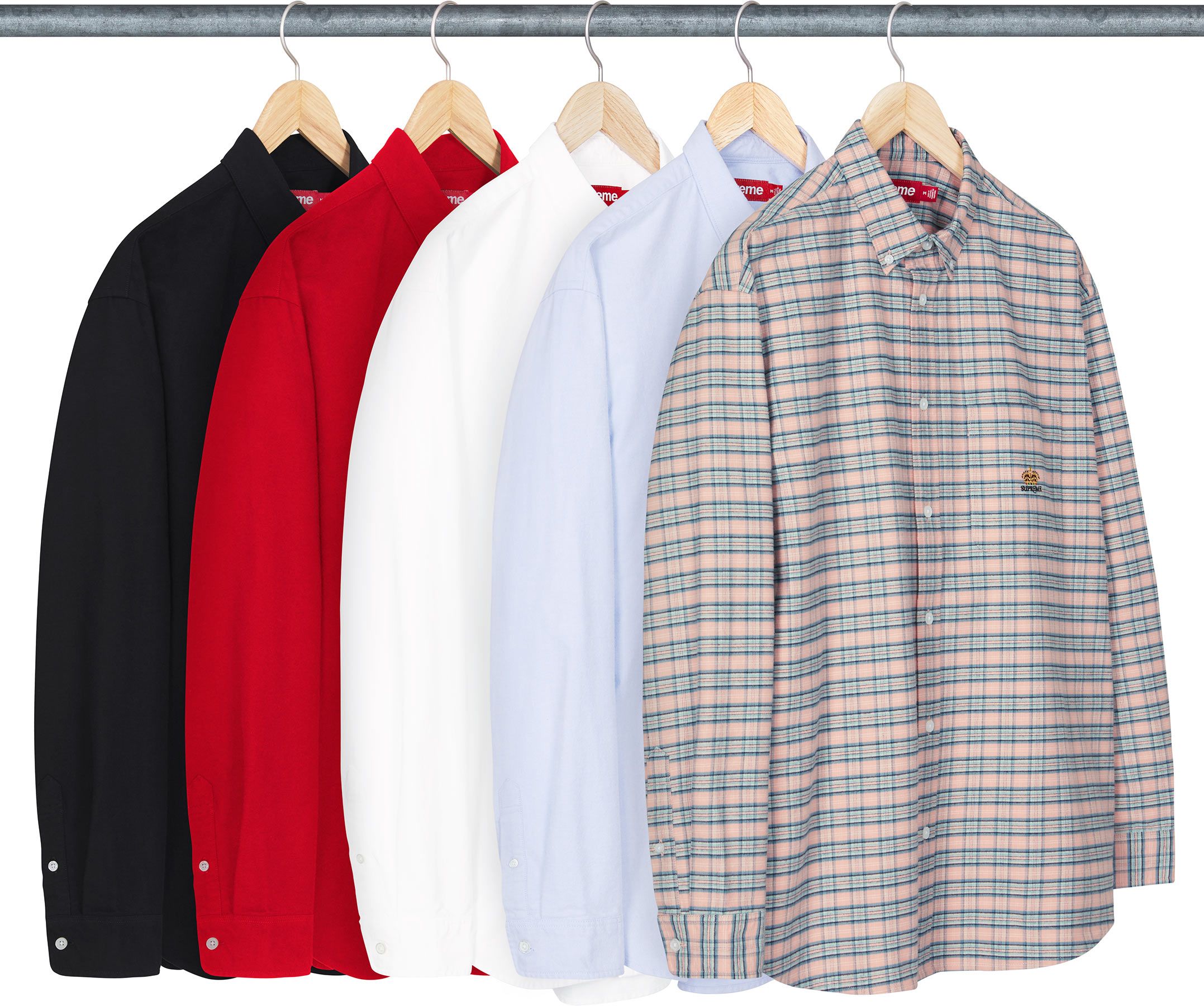 トップス Supreme Loose Fit Flannel Oxford Shirt Fall/Winter 2025 Preview – Supreme