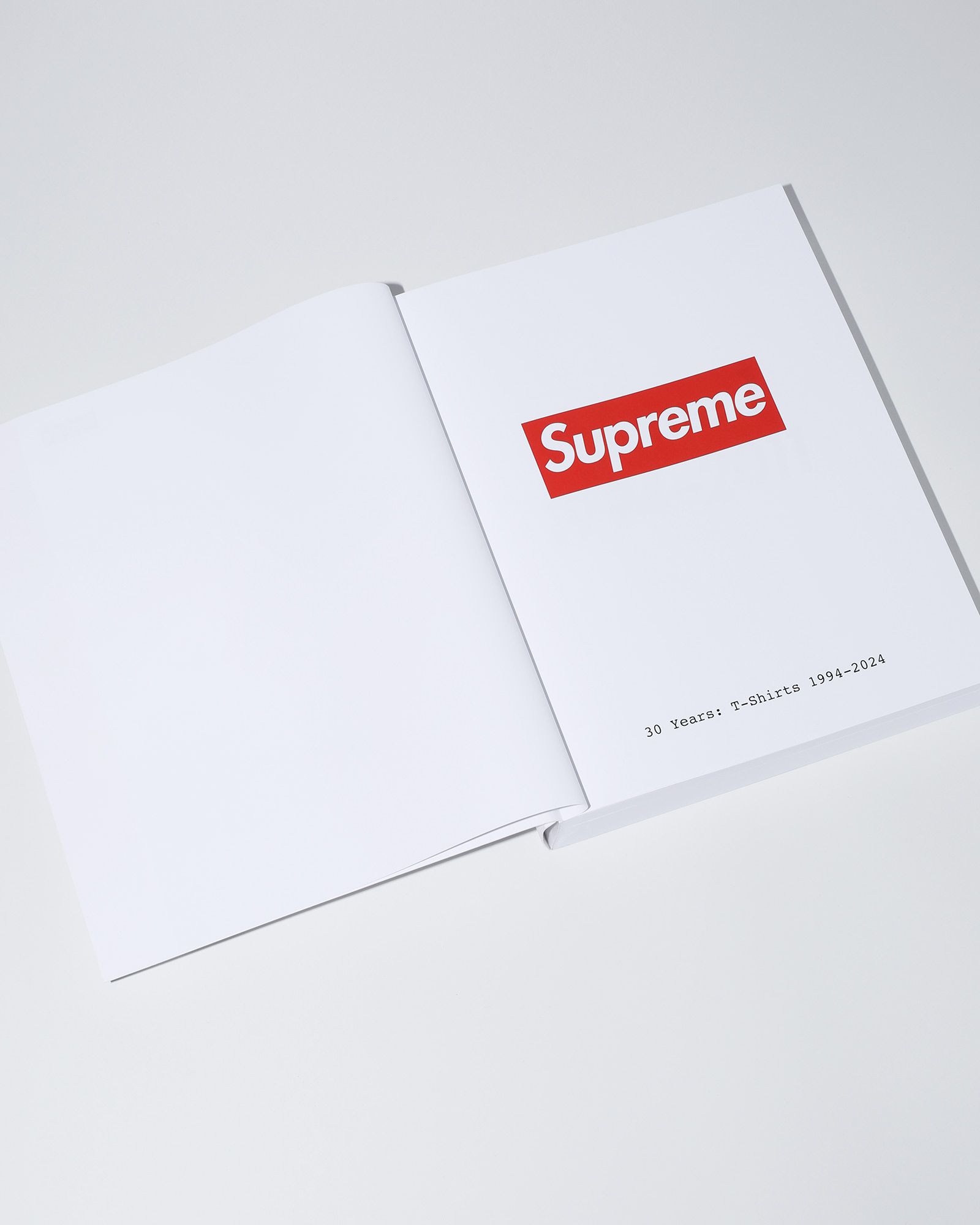 Supreme 30 Years: T-Shirts 1994-2024 Book – Gallery – Supreme