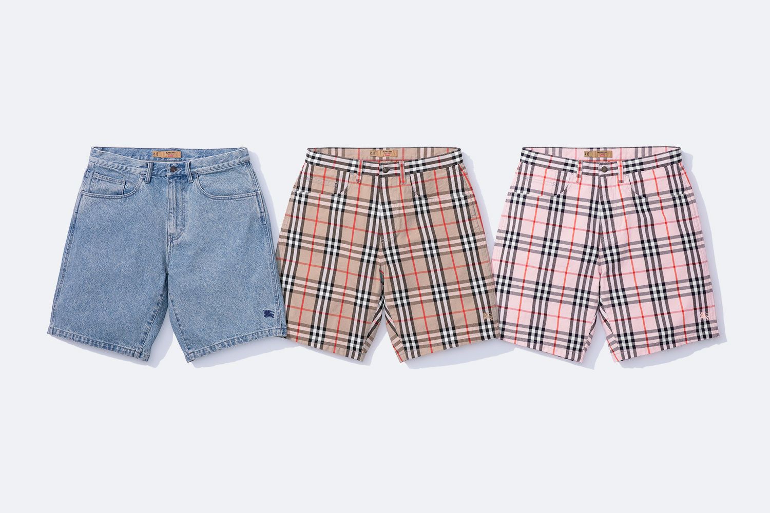 即完売コラボ⭐️SUPREME BERBERRY デニム　ショートパンツ XL相当 Supreme®/Burberry® – Gallery – Supreme