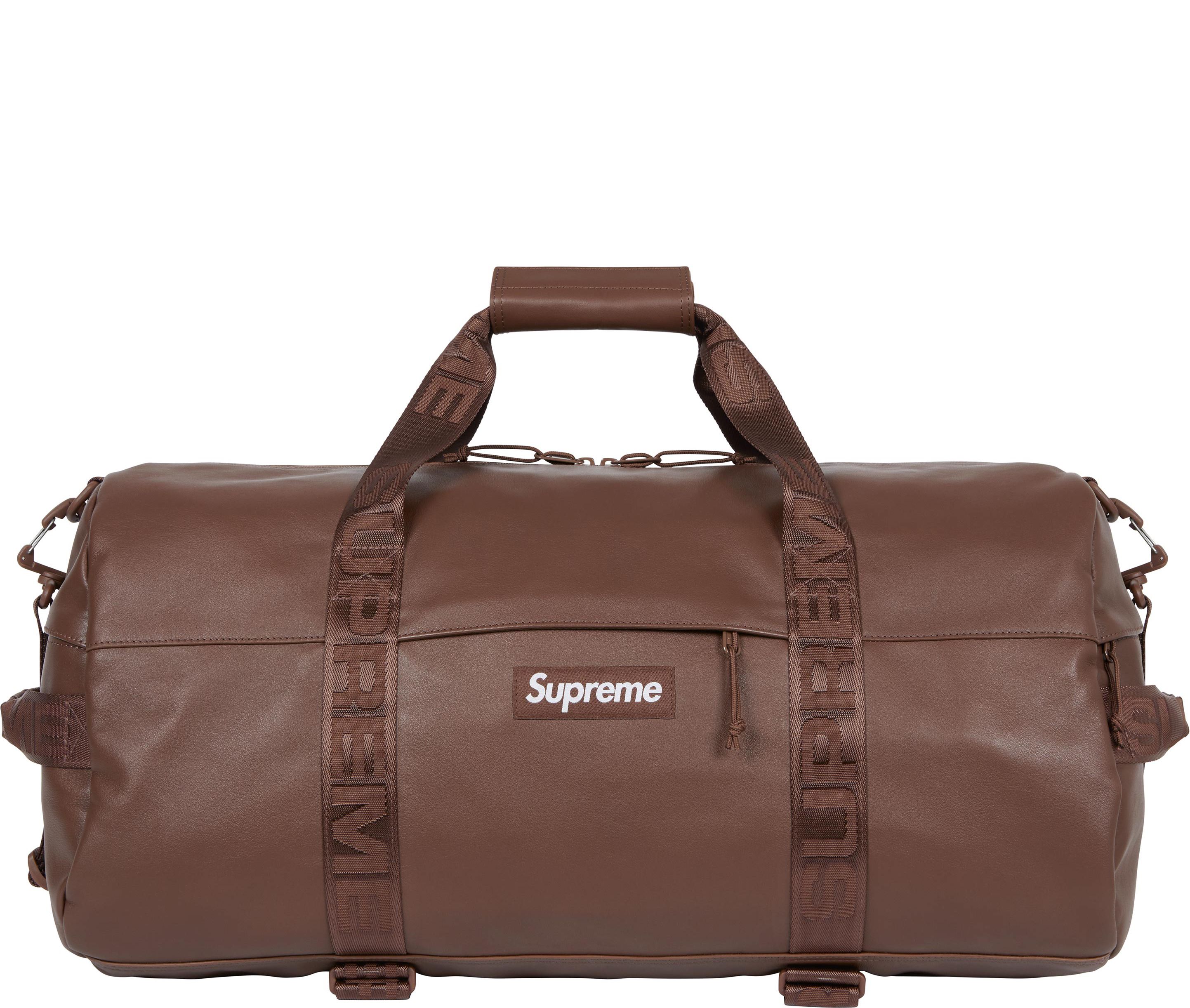 supreme Leather Duffle Bag 42ℓ Fall/Winter 2024 Preview – Supreme