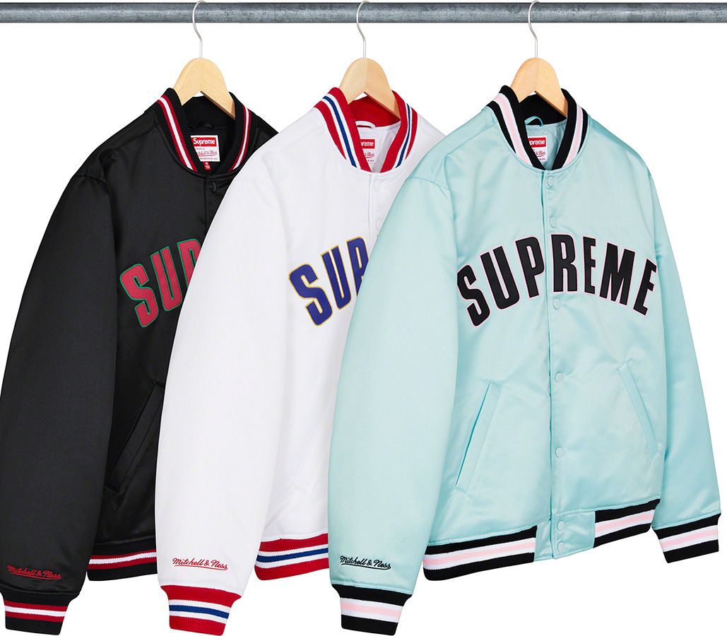 Supreme Mitchell & Ness® Satin Varsity Spring/Summer 2021 Preview – Supreme