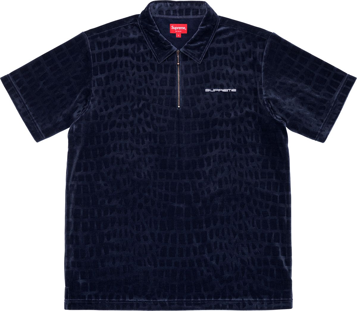 トップス 18SS Supreme cable knit terry polo Supreme Cable Knit Terry Polo Black (SS18KN46) Men's Size M | eBay