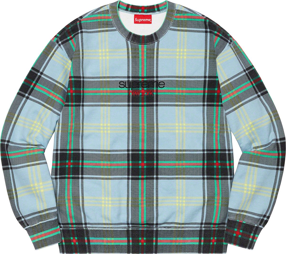 トップス Supreme Plaid Arc Crewneck S Spring/Summer 2021 Preview – Supreme