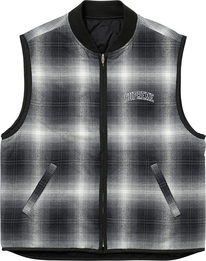 【レア】supreme Reversible Shadow Plaid Vest Supreme Reversible Shadow Plaid Vest | eBay