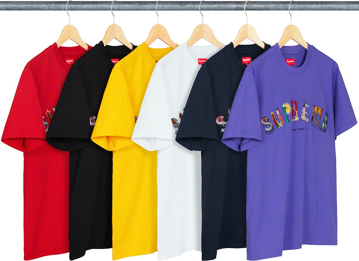 Tシャツ(半袖/袖なし) Supreme City Arc Tee S Black SUPREME/シュプリームの19SS人気TシャツCity Arc Teeをご紹介