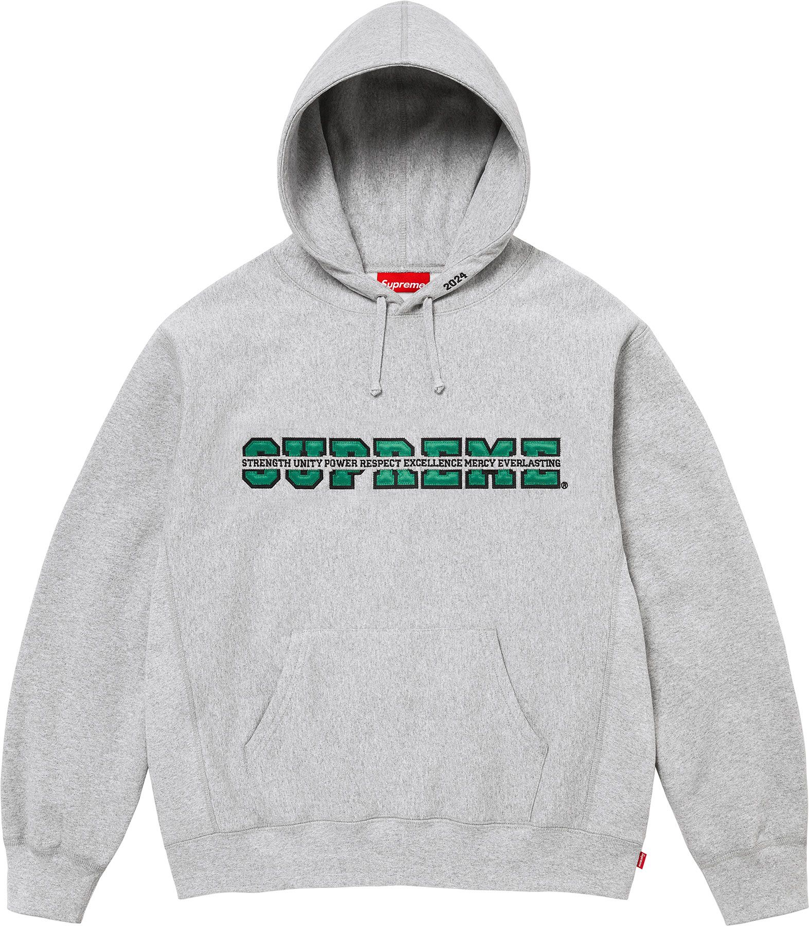 トップス Supreme Collegiate Acronym Hooded Sweat Fall/Winter 2024 Preview – Supreme