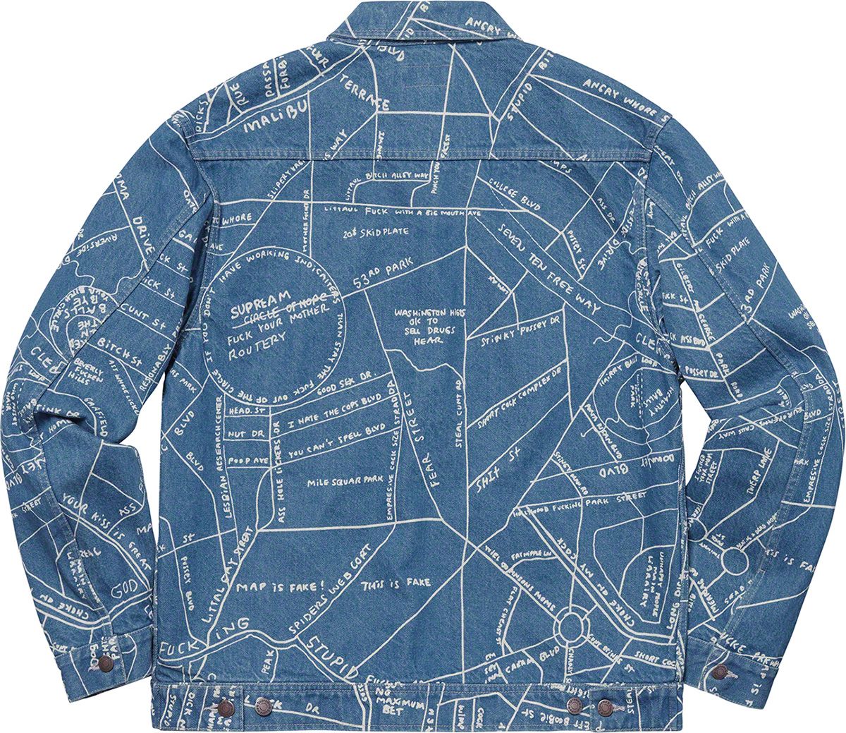 ジャケット・アウター SUPREME Gonz Map Work Jacket Spring/Summer 2019 Preview – Supreme